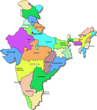 India Coverage Map